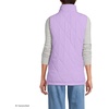 image:imageLands End Womens Quilted Puffer VestWhisper Lilac