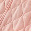 image:imageLands End Womens RainDefense Serious Sweats Quilted Full Zip JacketSoft Mineral Blush