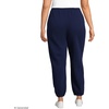 image:imageLands End Womens Serious Sweats High Rise Jogger PantsDeep Sea Navy
