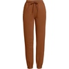 image:imageLands End Womens Serious Sweats High Rise Jogger PantsRich Ginger Brown