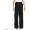 image:imageLands End Womens Serious Sweats High Rise Relaxed Straight Leg PantsBlack