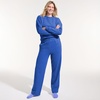 image:imageLands End Womens Serious Sweats High Rise Relaxed Straight Leg PantsBlue Breeze