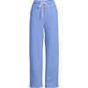 image:imageLands End Womens Serious Sweats High Rise Relaxed Straight Leg PantsClear Blue Sky