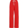 image:imageLands End Womens Serious Sweats High Rise Relaxed Straight Leg PantsCoral Red