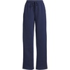 image:imageLands End Womens Serious Sweats High Rise Relaxed Straight Leg PantsDeep Sea Navy