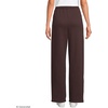 image:imageLands End Womens Serious Sweats High Rise Relaxed Straight Leg PantsRich Seal Brown