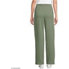 image:imageLands End Womens Serious Sweats High Rise Relaxed Straight Leg PantsSage
