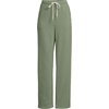 image:imageLands End Womens Serious Sweats High Rise Relaxed Straight Leg PantsSage