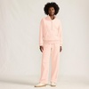 image:imageLands End Womens Serious Sweats High Rise Relaxed Straight Leg PantsSoft Mineral Blush