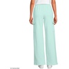 image:imageLands End Womens Serious Sweats High Rise Wide Leg Cargo PantsJulep