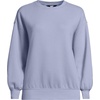 image:imageLands End Womens Serious Sweats Relaxed Long Sleeve Crew Neck SweatshirtFrosted Periwinkle