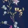 image:imageLands End Womens Serious Sweats Relaxed Long Sleeve Crew Neck SweatshirtNavy Cascading Floral