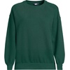 image:imageLands End Womens Serious Sweats Relaxed Long Sleeve Crew Neck SweatshirtPine