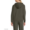 image:imageLands End Womens Serious Sweats Relaxed Long Sleeve Hoodie SweatshirtForest Moss