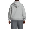 image:imageLands End Womens Serious Sweats Relaxed Long Sleeve Hoodie SweatshirtGray Heather