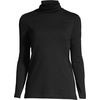 image:imageLands End Womens Supima Cotton TurtleneckBlack