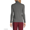 image:imageLands End Womens Supima Cotton TurtleneckCharcoal Heather