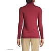 image:imageLands End Womens Supima Cotton TurtleneckRich Burgundy