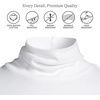 image:imageLands End Womens Supima Cotton TurtleneckWhite