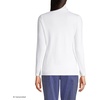 image:imageLands End Womens Supima Cotton TurtleneckWhite