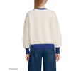 image:imageWomens Ultrasoft Placed Jacquard Jersey Crew Neck SweaterSnow DayIvory