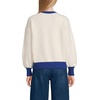 image:imageWomens Ultrasoft Placed Jacquard Jersey Crew Neck SweaterSnow DayIvory