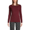 image:imageLands End Cashmere SweaterRich Burgundy Donegal