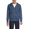 image:imageLands End Mens Long Sleeve RainDefense Serious Sweats Full Zip HoodieNightfall Blue