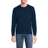 image:imageLands End Mens Long Sleeve Serious Sweats Crewneck SweatshirtRadiant Navy