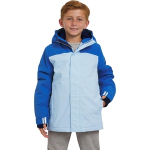 image:imageLands End Boys Squall Waterproof Fleece Lined Insulated JacketSky Blue
