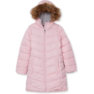 image:imageLands End Girls Fleece Lined CoatOrchid Pink