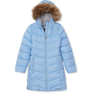 image:imageLands End Girls Fleece Lined CoatSky Blue