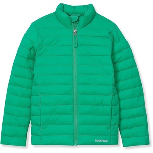 image:imageLands End Kids Insulated Down Alternative ThermoPlume JacketDeep Mint