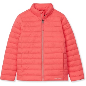 image:imageLands End Kids Insulated Down Alternative ThermoPlume JacketSugar Coral