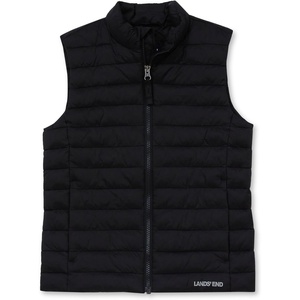 image:imageLands End Kids Insulated Down Alternative ThermoPlume VestBlack