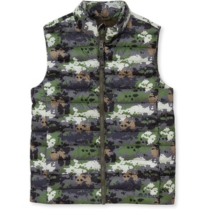 image:imageLands End Kids Insulated Down Alternative ThermoPlume VestCamoOlive Night