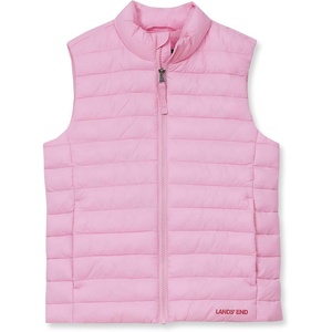image:imageLands End Kids Insulated Down Alternative ThermoPlume VestCandy Pink