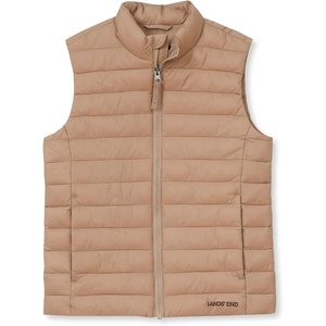 image:imageLands End Kids Insulated Down Alternative ThermoPlume VestKhaki