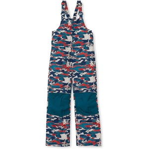 image:imageLands End Kids Iron Knee Insulated Winter Snow BibsCanyonTurquoiseOrange