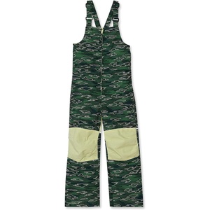 image:imageLands End Kids Iron Knee Insulated Winter Snow BibsGeo CamoGreenLime