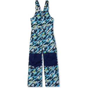 image:imageLands End Kids Iron Knee Insulated Winter Snow BibsPaintBlueGreen