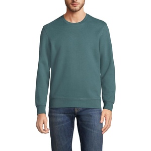 image:imageLands End Mens Long Sleeve Serious Sweats Crewneck SweatshirtTourmaline