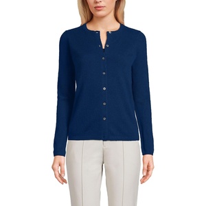 image:imageLands End Womens Cashmere Cardigan SweaterDeep Sea Navy