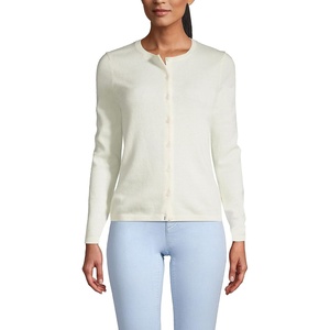 image:imageLands End Womens Cashmere Cardigan SweaterFresh Ivory