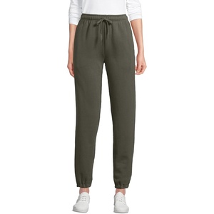 image:imageLands End Womens Serious Sweats High Rise Jogger PantsForest Moss