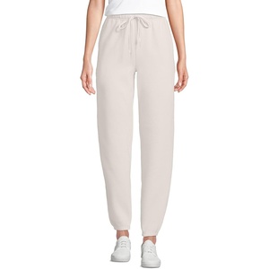 image:imageLands End Womens Serious Sweats High Rise Jogger PantsSoft Sand