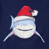 image:imageLands End Boys Graphic T ShirtSanta SharkTrue Navy