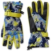 image:imageLands End Kids Squall GlovesPaintPale YellowDark Blue