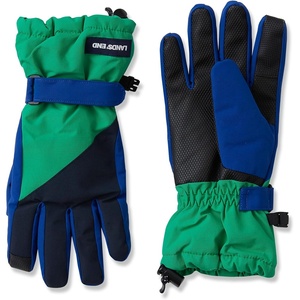 image:imageLands End Kids Squall GlovesDark NavyDeep Mint