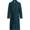 image:imageLands End Mens Fleece RobeLiberty BluePine Blackwatch